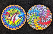 Load image into Gallery viewer, 2 6x6in Cork Matt Rig Coasters
