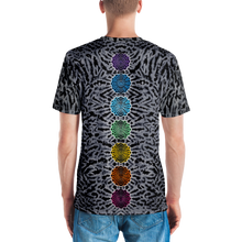 Load image into Gallery viewer, Greyscale With Chakra Spine PRINT Shirt
