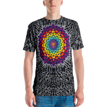 Load image into Gallery viewer, Greyscale With Chakra Spine PRINT Shirt
