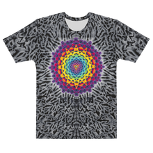 Load image into Gallery viewer, Greyscale With Chakra Spine PRINT Shirt
